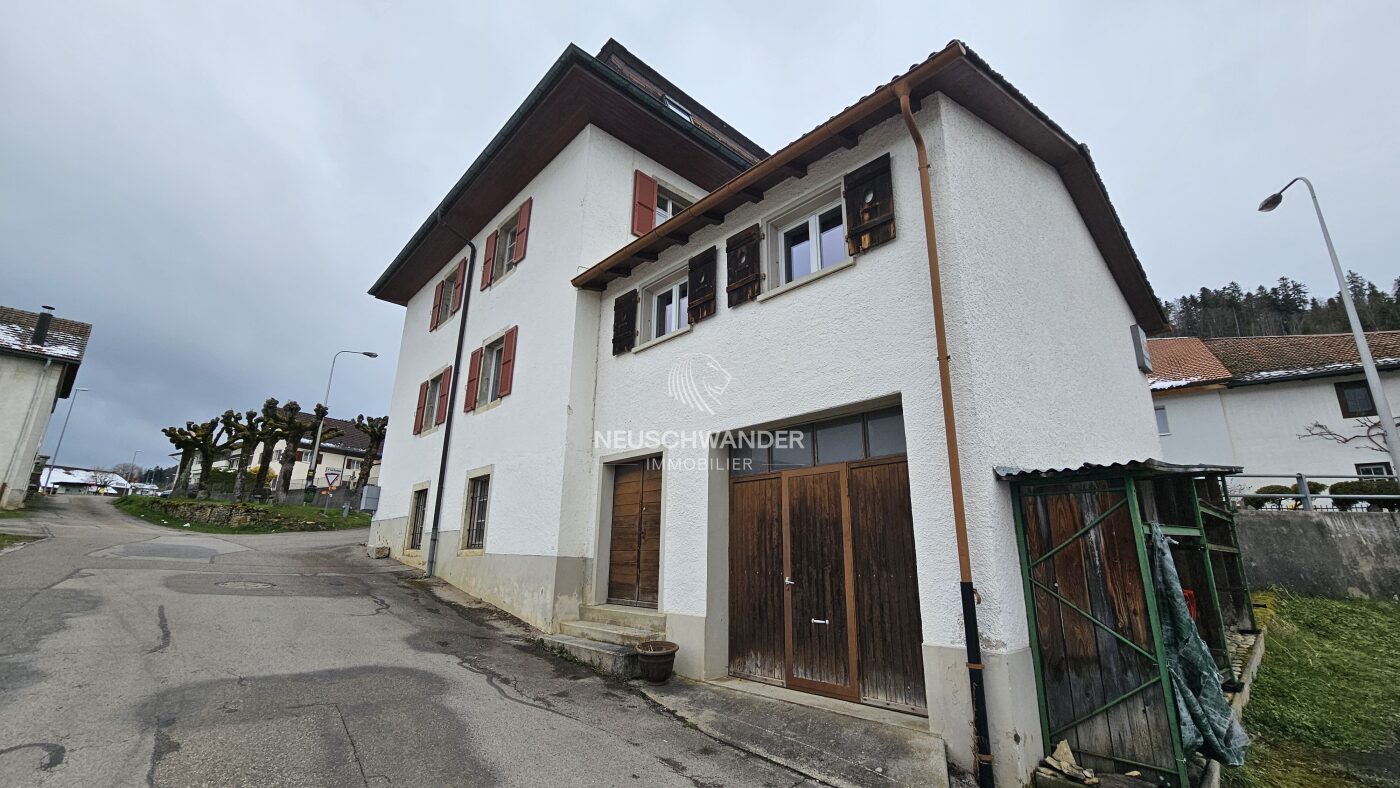 Façade de l'immeuble