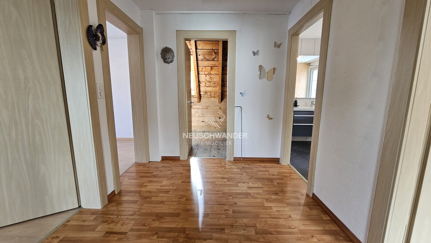 Hall de distribution dernier étage