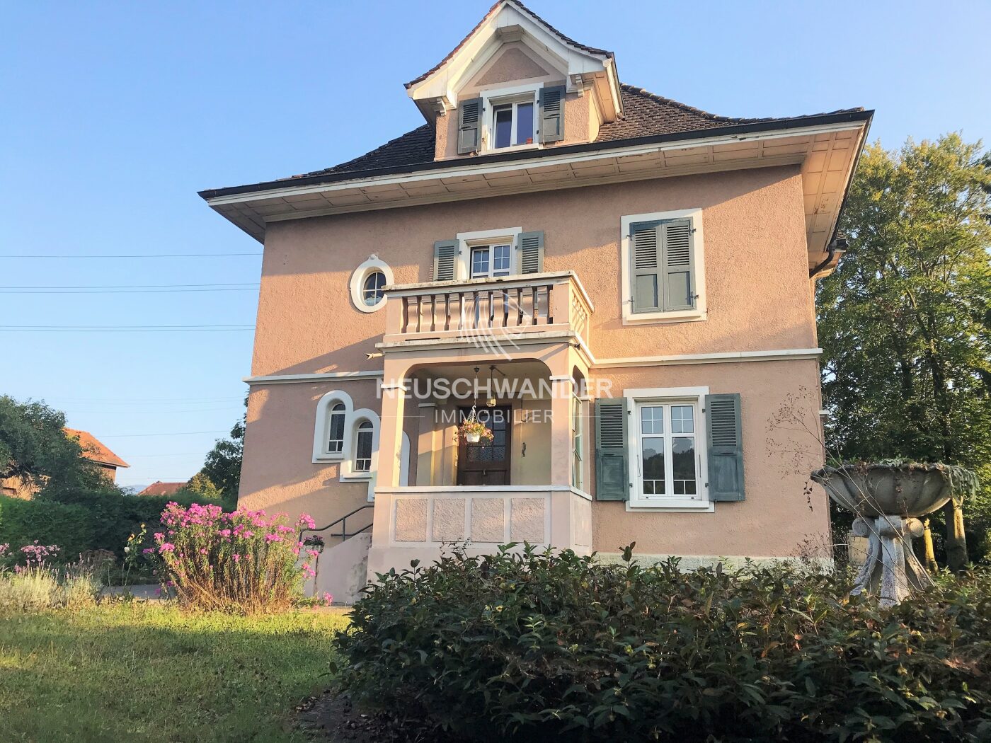 Façade de l'immeuble