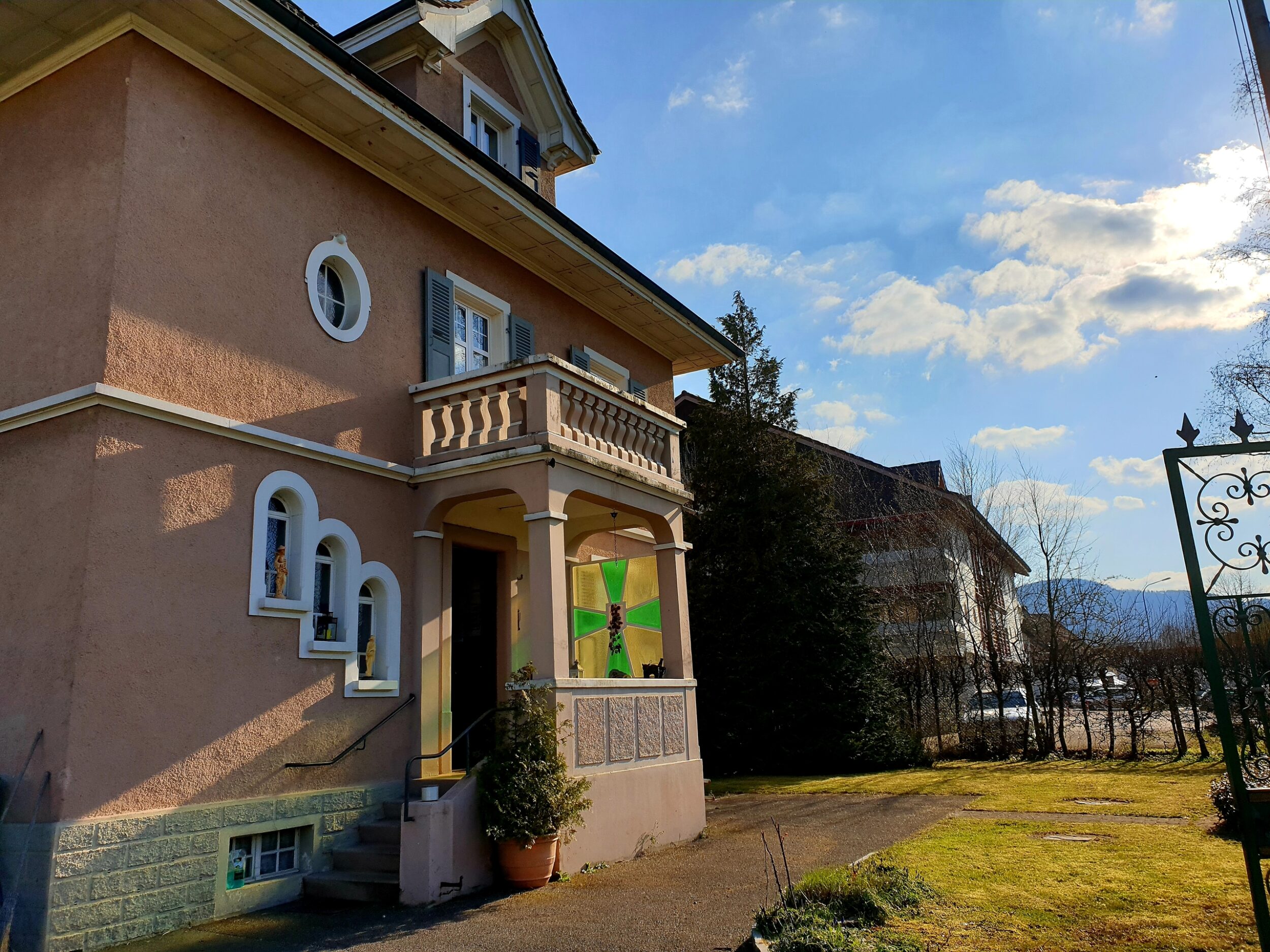 Façade de l'immeuble