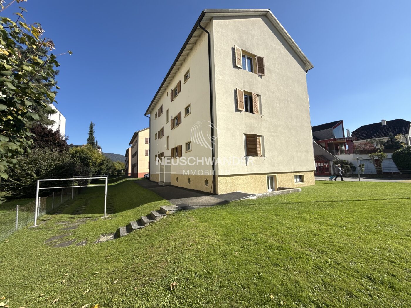 Façade de l'immeuble