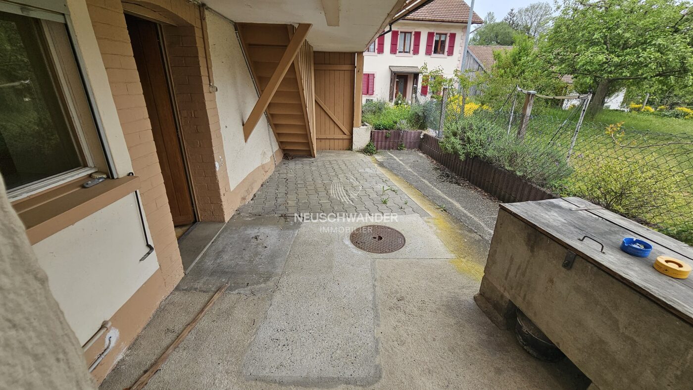 Terrasse couverte