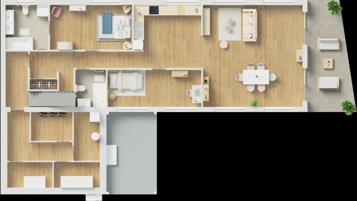 Appartement sur plan