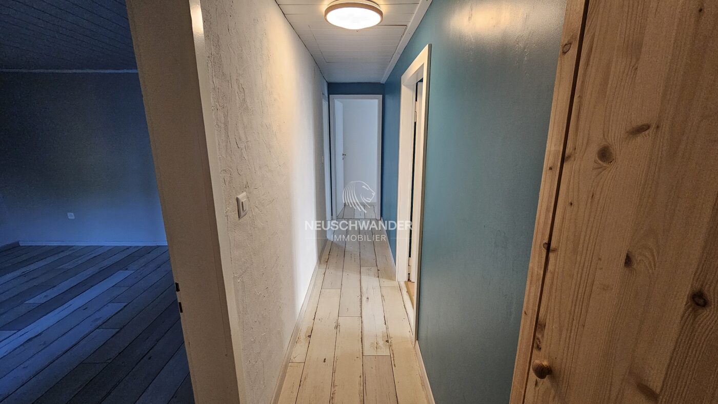 Couloir / hall de distribution des chambres