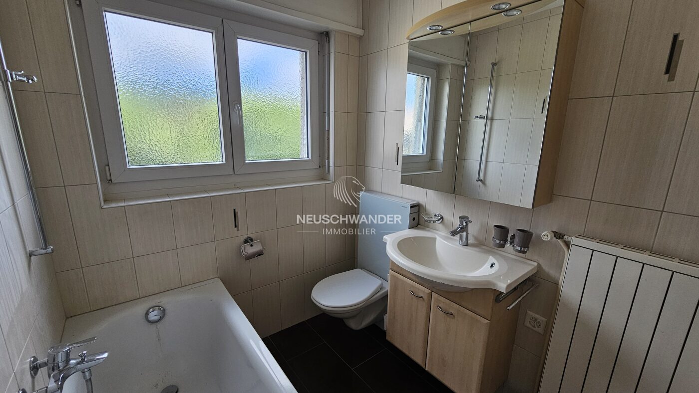 Appartement au rez-supérieur