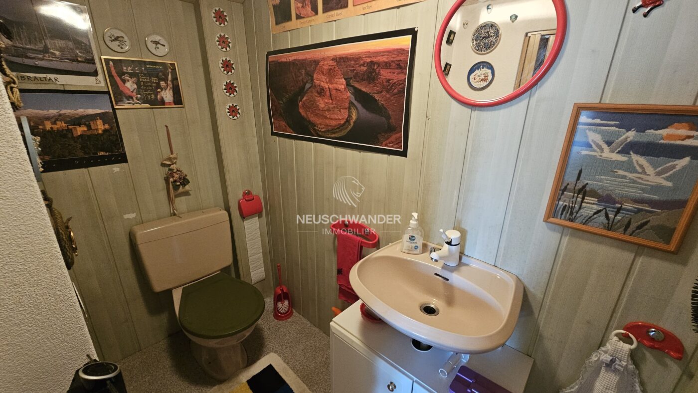 WC séparé