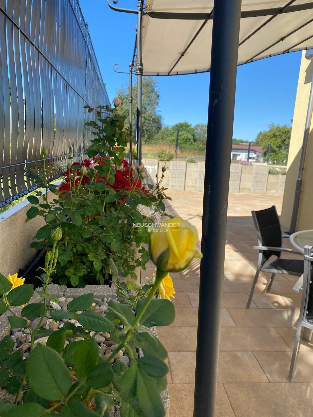 terrasse couverte sud