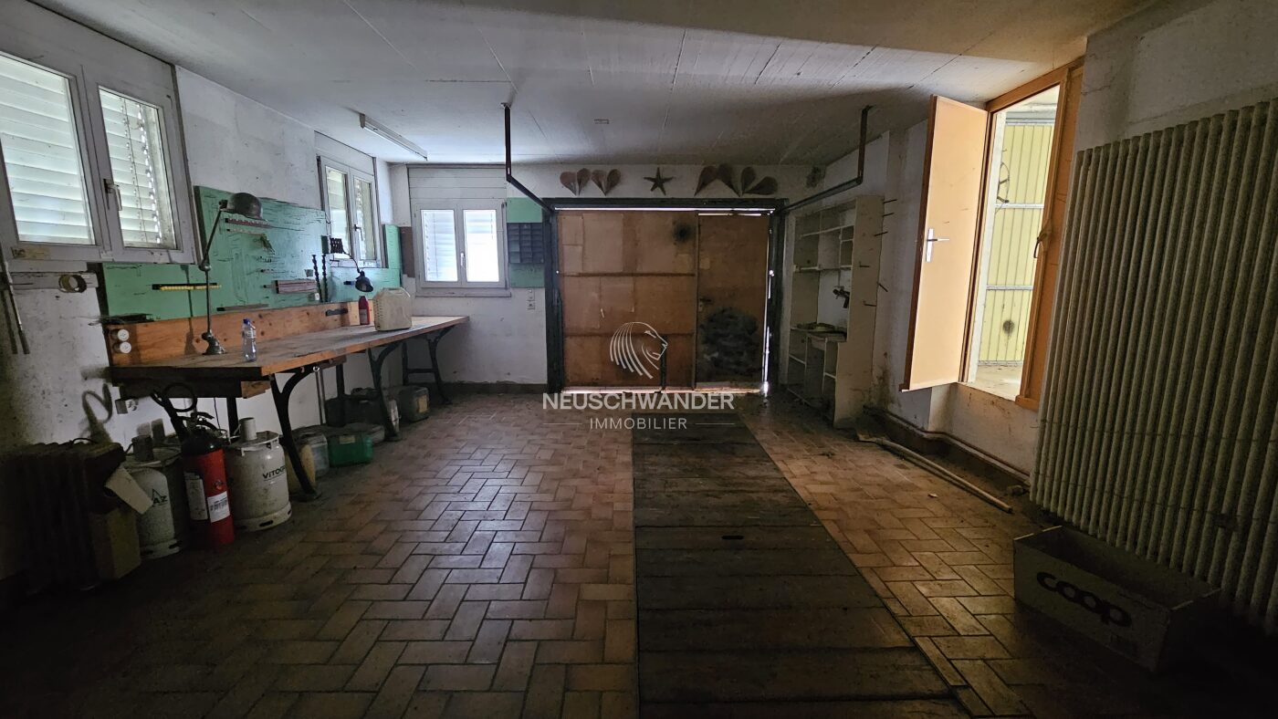 Garage/atelier avec fosse de travail