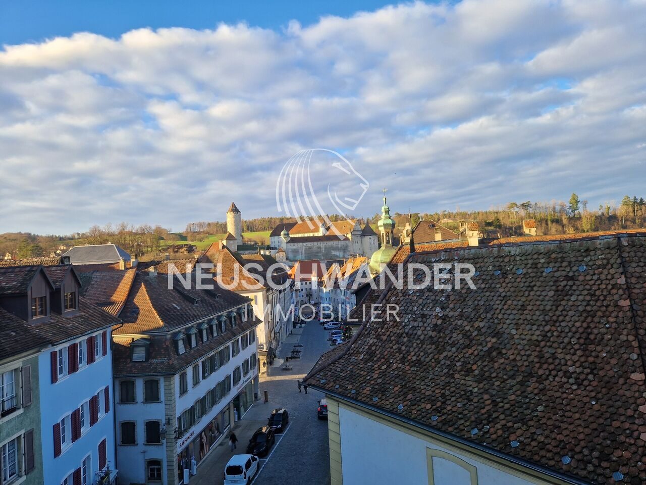 vue depuis l'immeuble