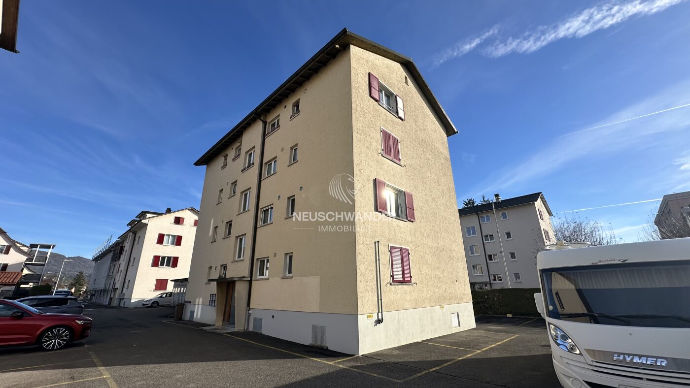 Façade de l'immeuble