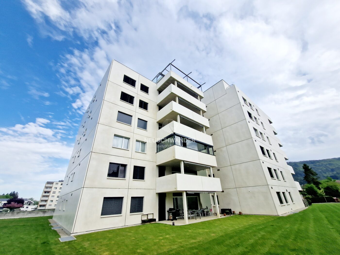 Façade de l'immeuble