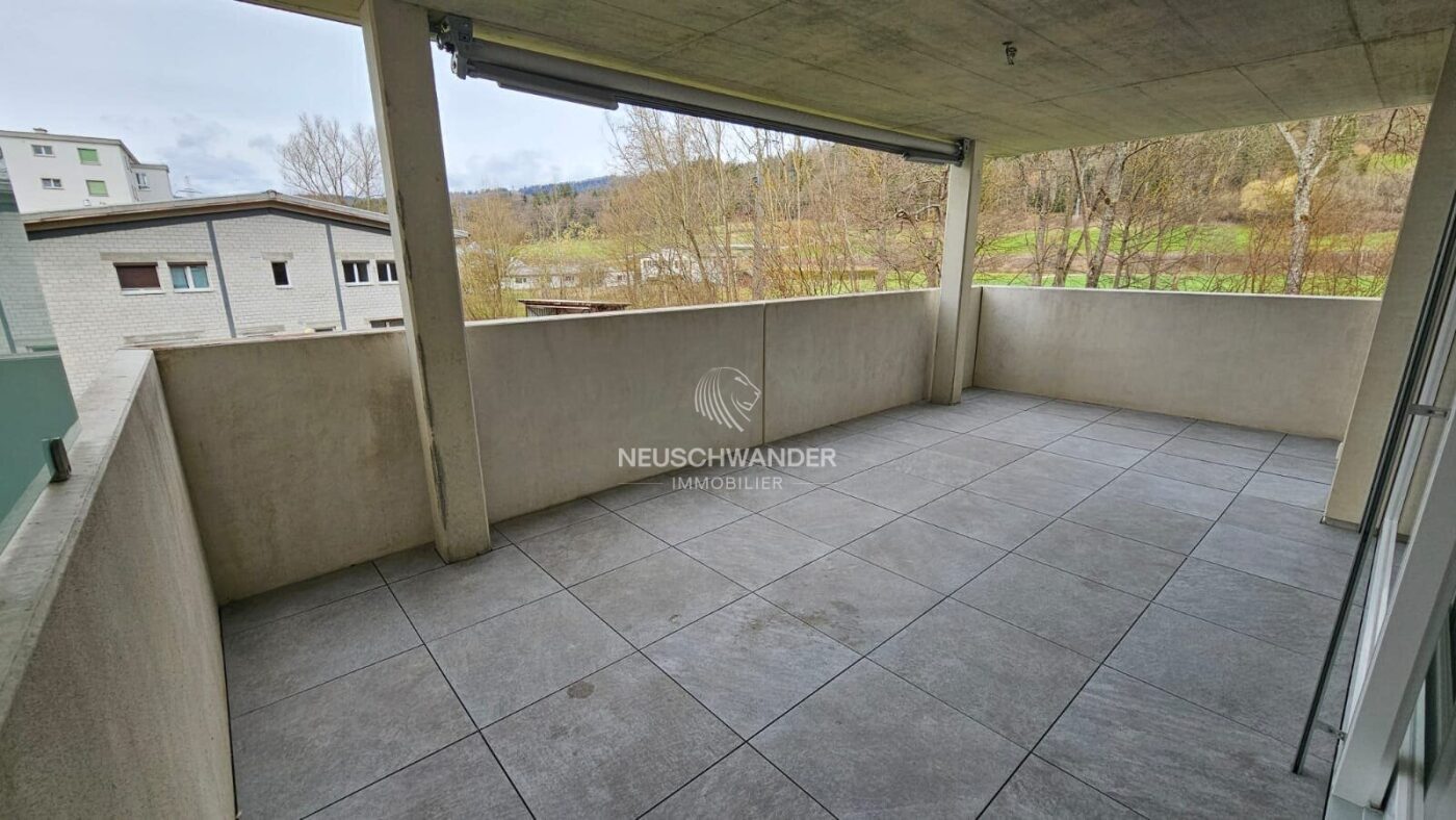 Balcon orienté OUEST