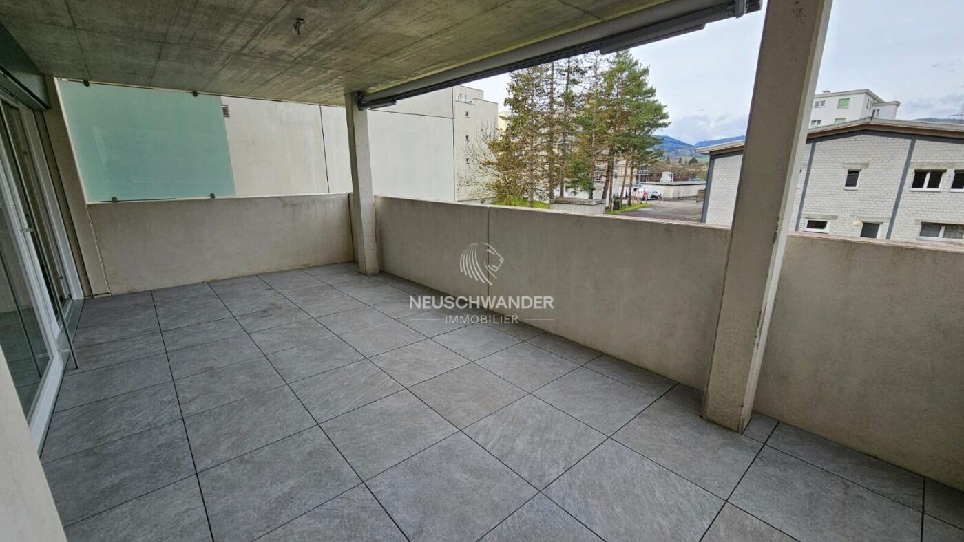 Balcon orienté OUEST