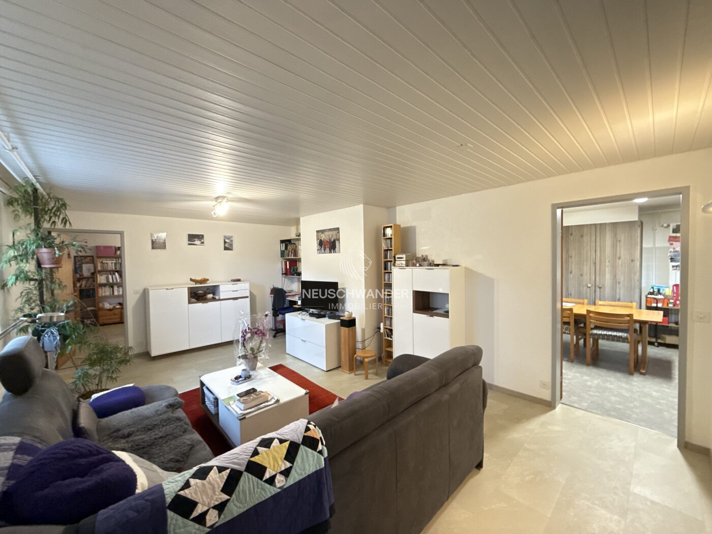 2.5 pièces rez-de-chaussée - Séjour