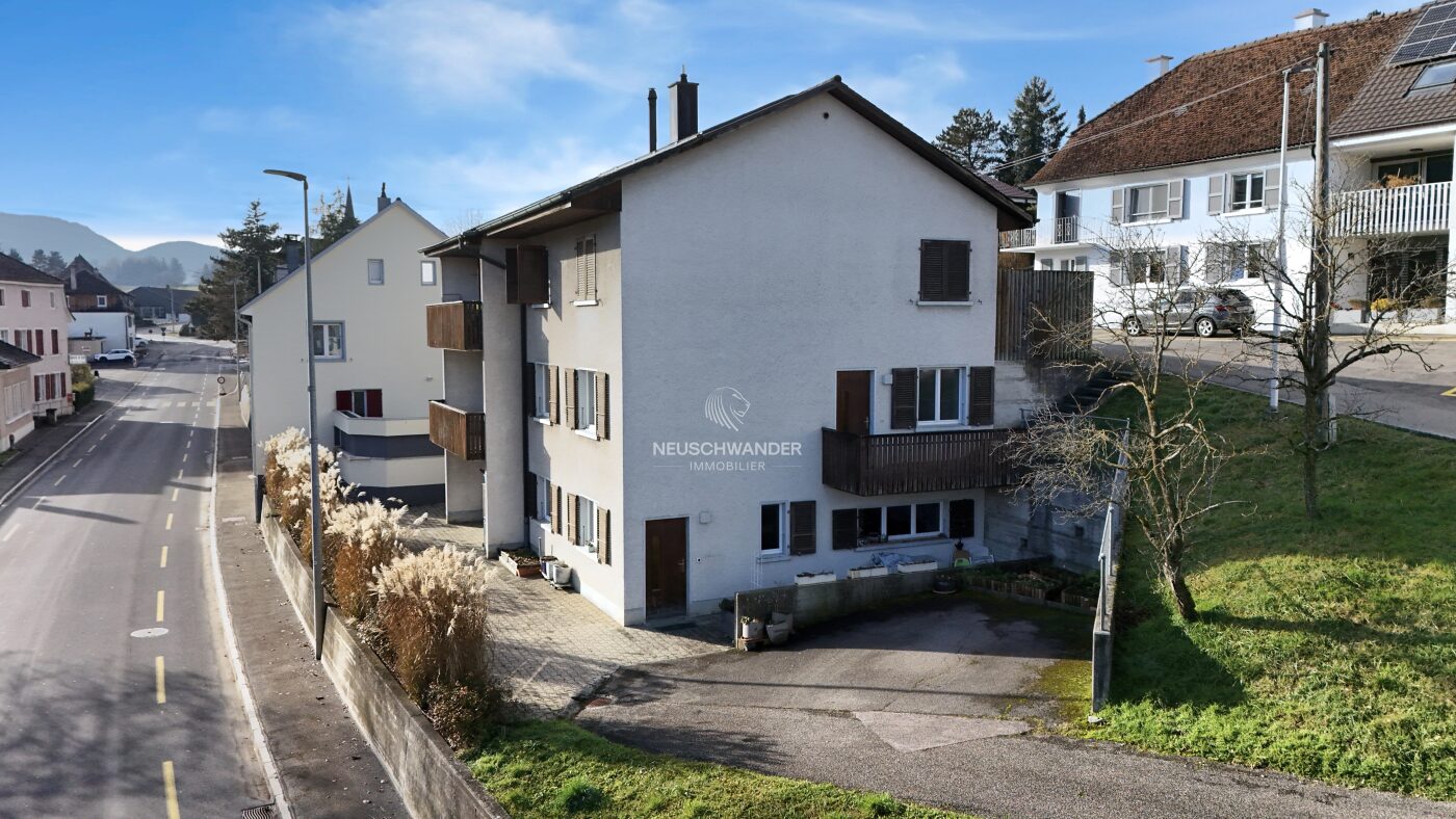 Façade de l'immeuble