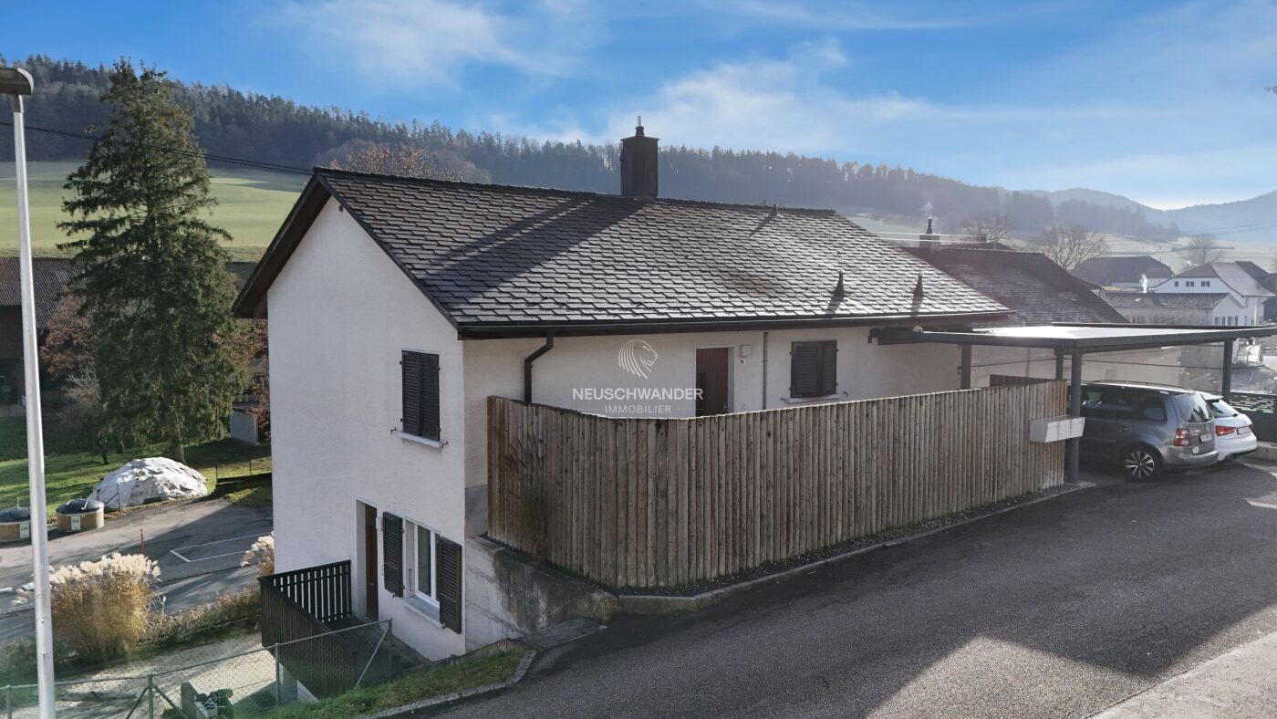 Façade arrière de l'immeuble