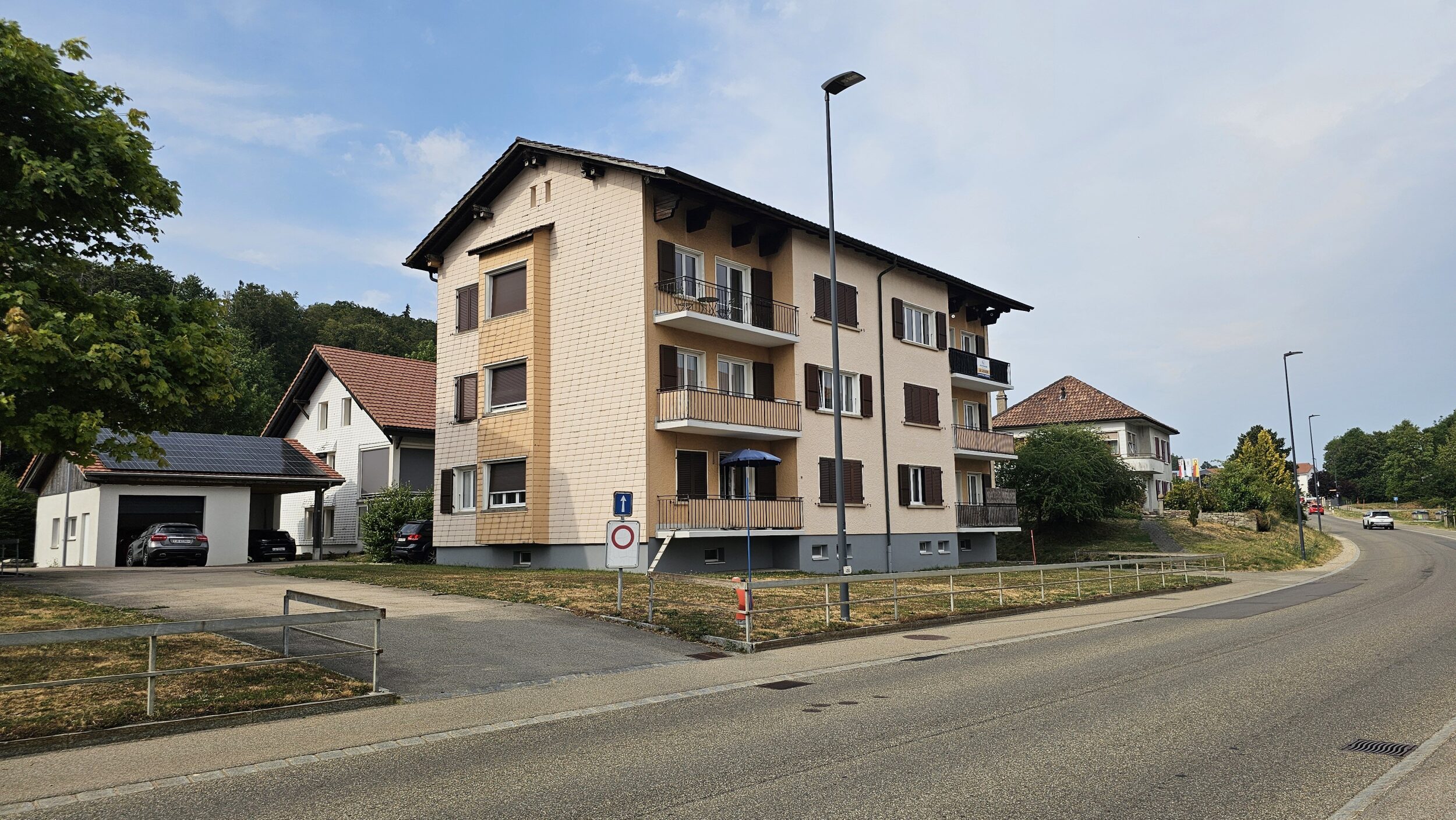 Façade de l'immeuble