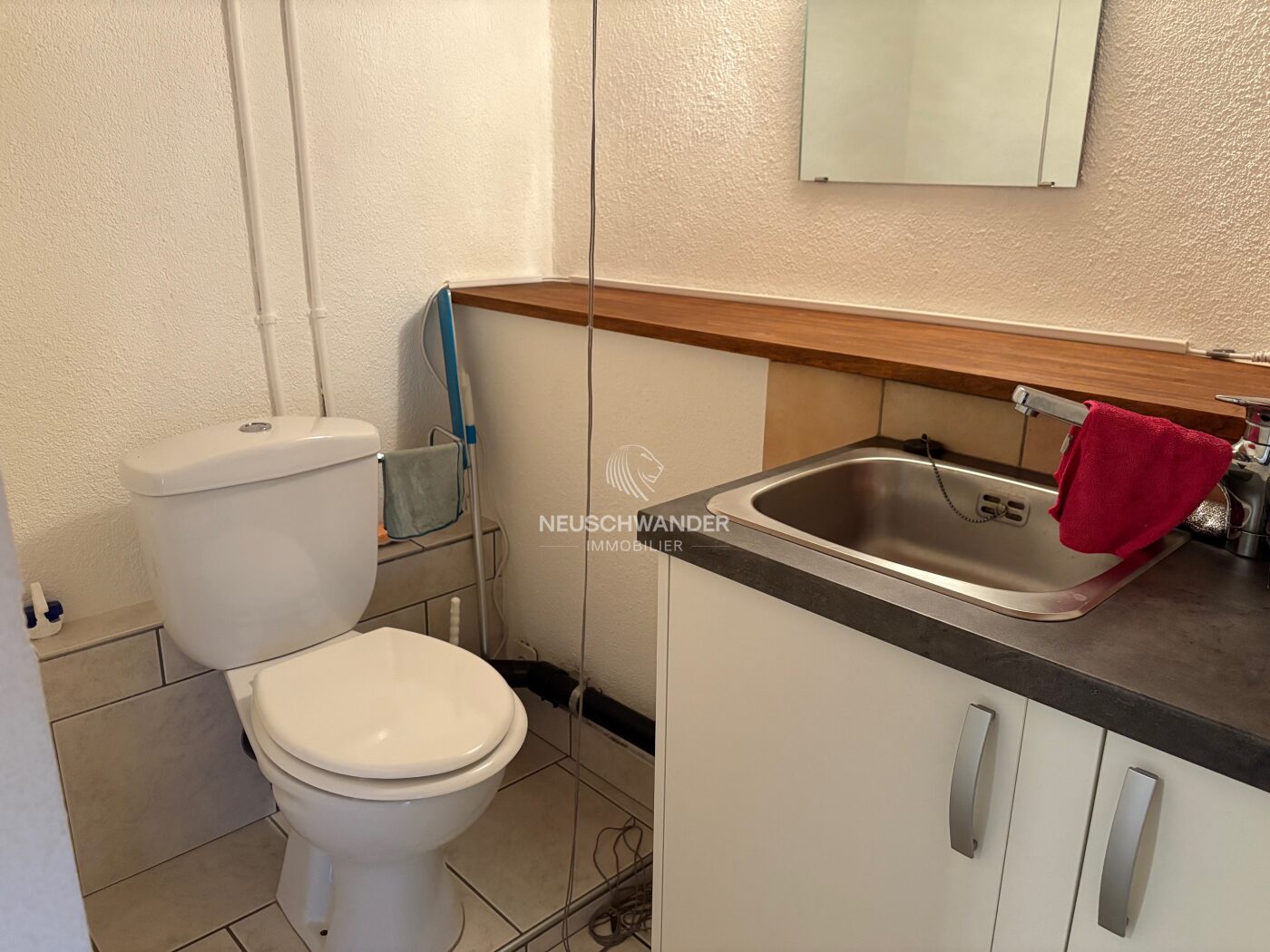 WC du local commercial