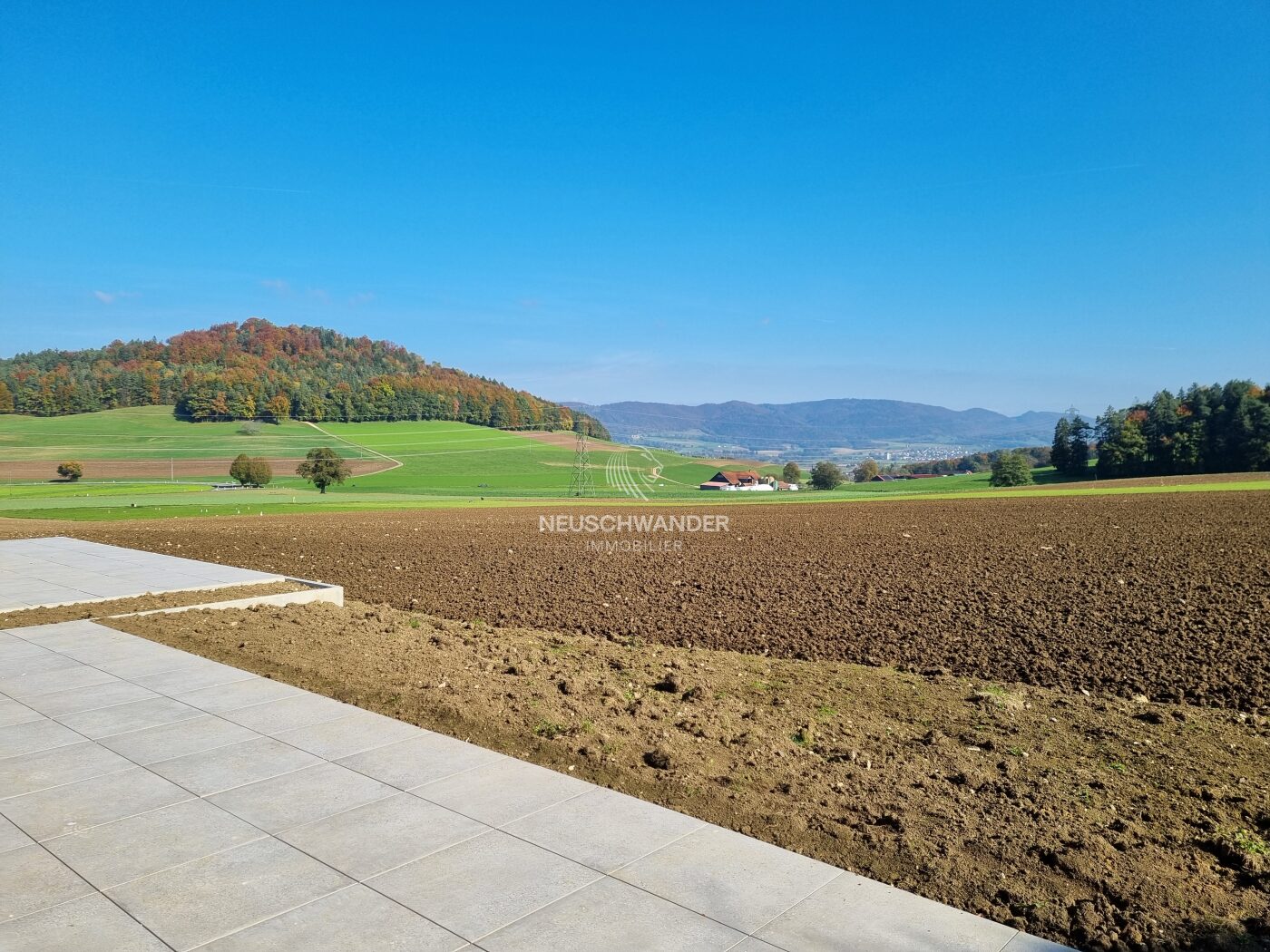 Vue depuis la terrasse