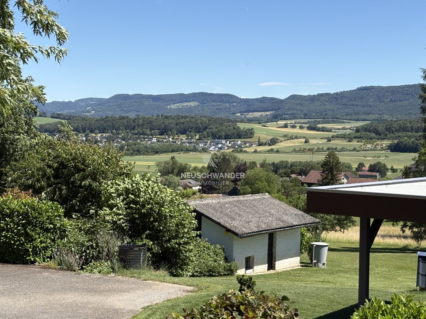 vue sur Porrentruy