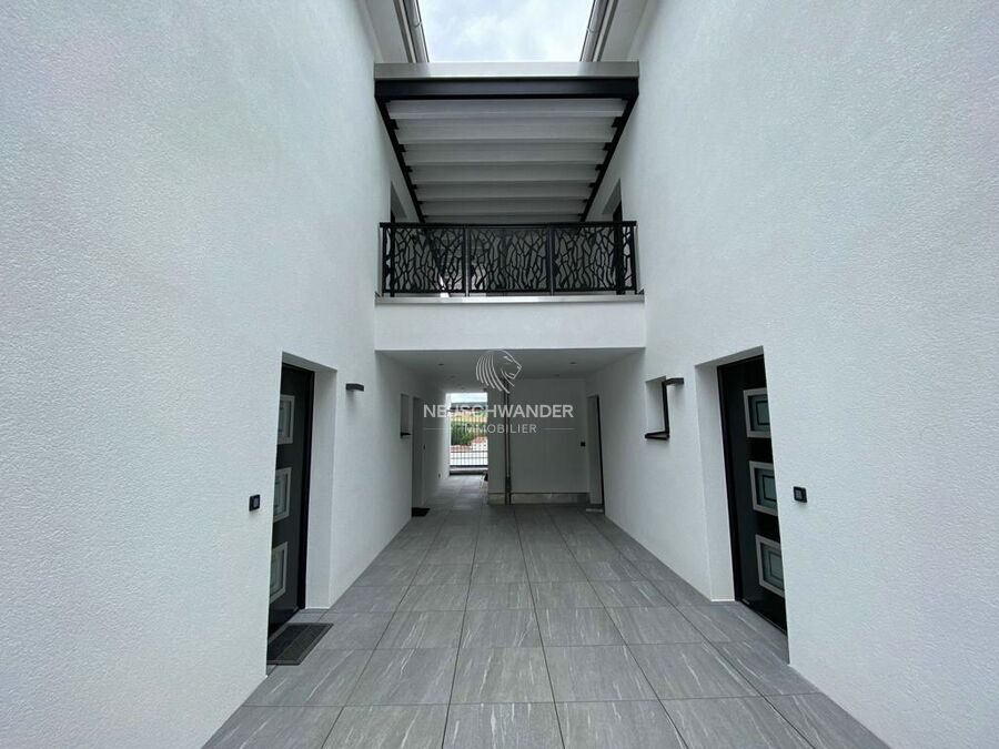 Vue intérieure de l'immeuble