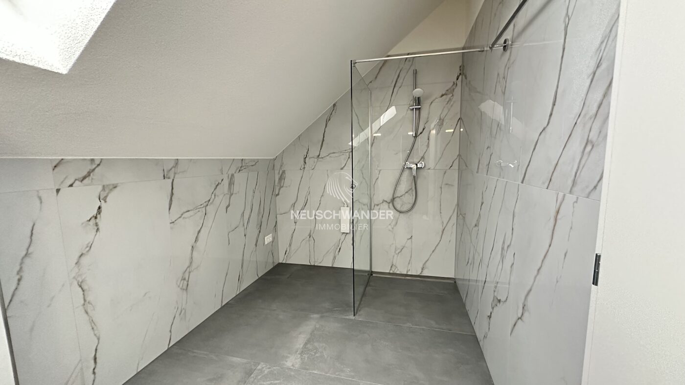 Salle d'eau au duplex