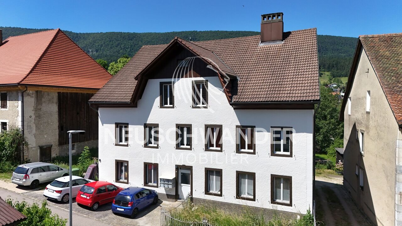 Façade de l'immeuble