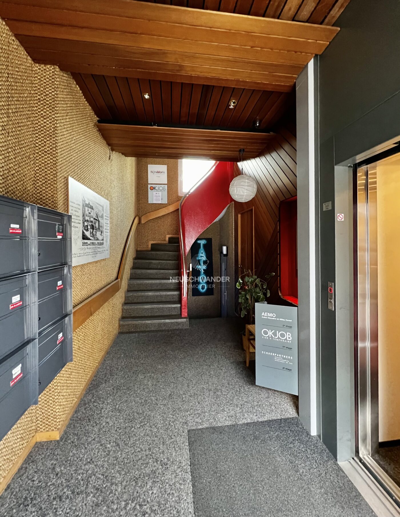 Entrée de l’immeuble intérieure