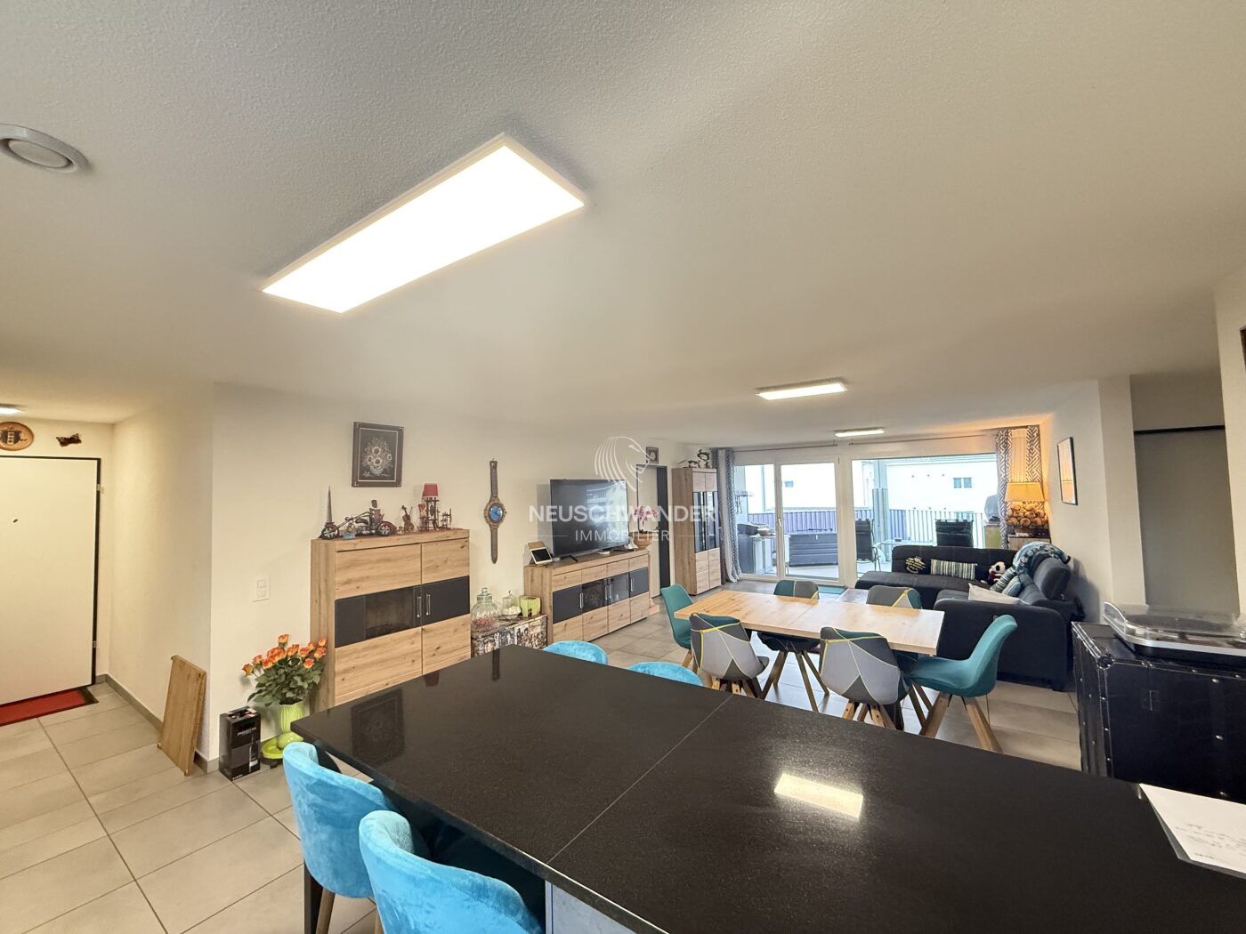 Séjour/espace repas/cuisine