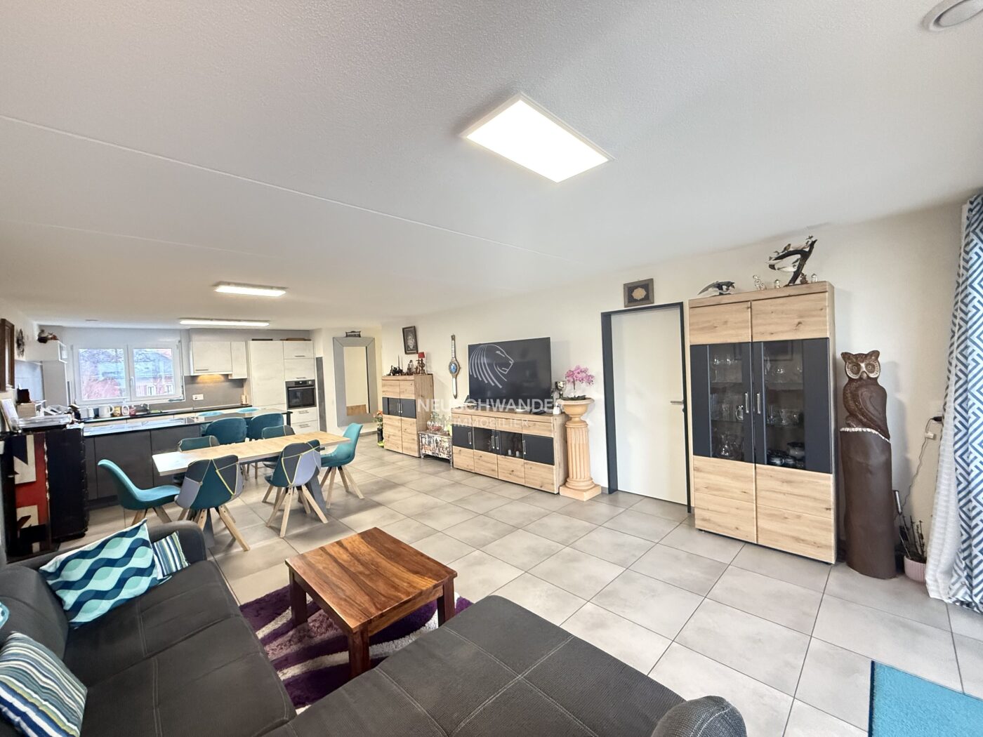 Séjour/espace repas/cuisine