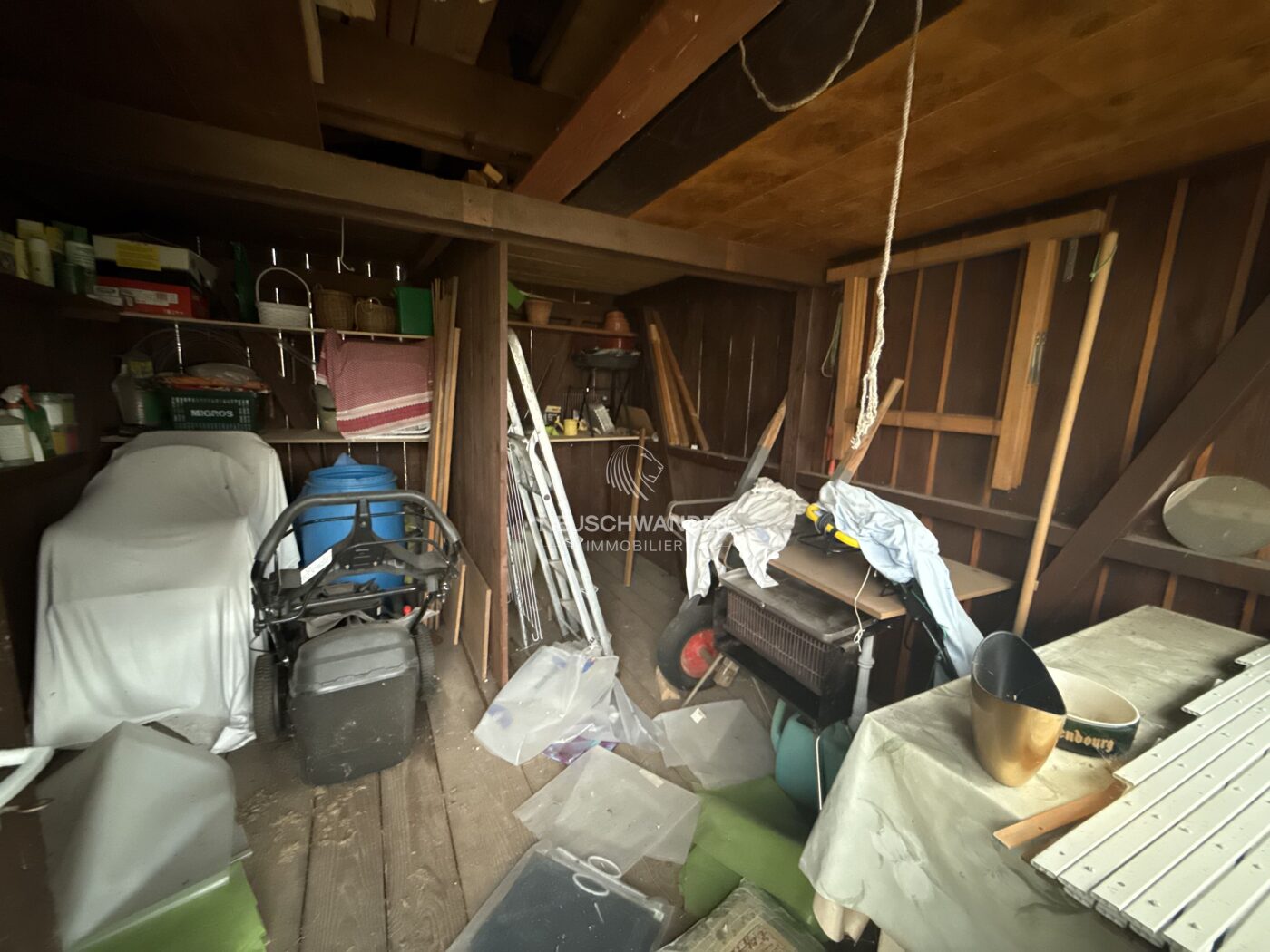 Intérieur du bûcher