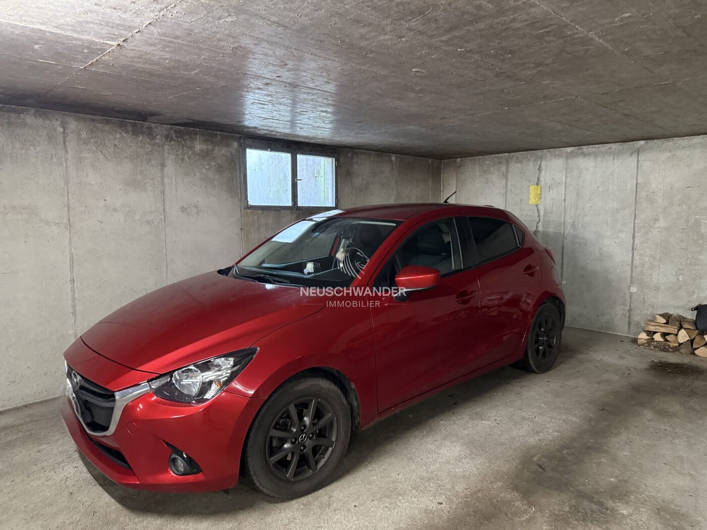 Place de parc dans le parking souterrain
