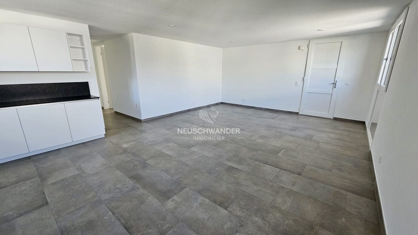 Cuisine ouverte sur séjour