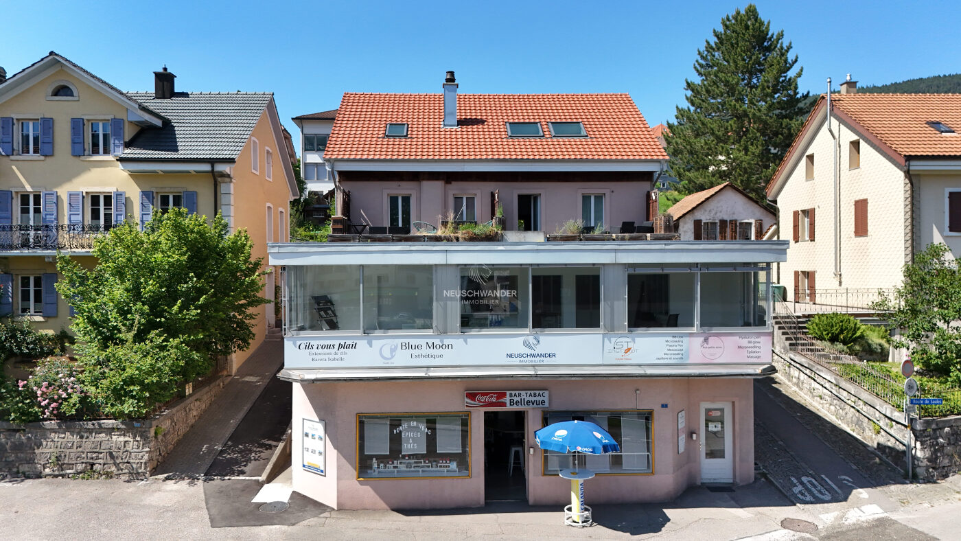 Façade du bâtiment