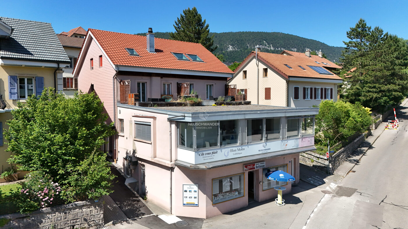 Façade du bâtiment