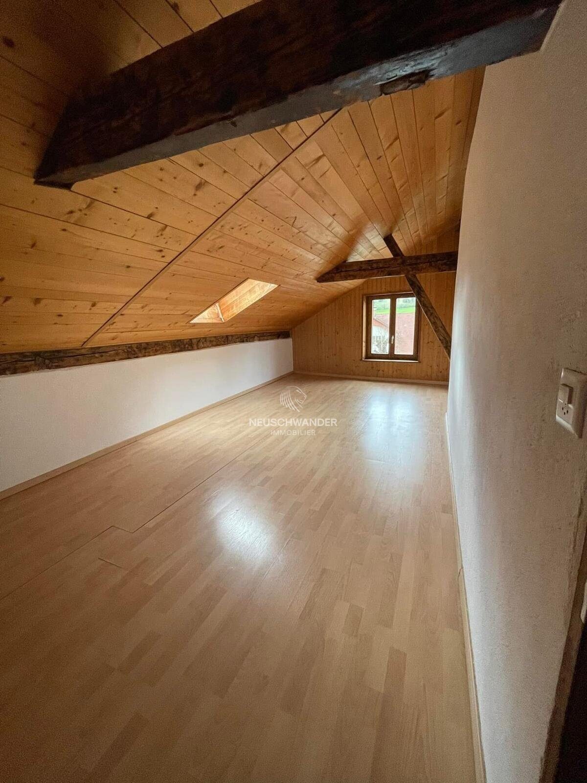 Grand appartement - chambre à coucher