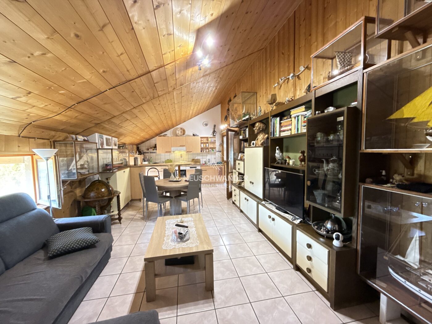 Salon - séjour appartement 3.5 pièces