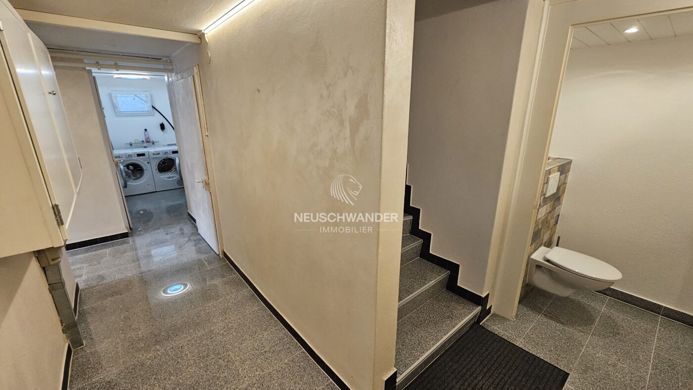 Rez-de-chaussée inférieur / Communs