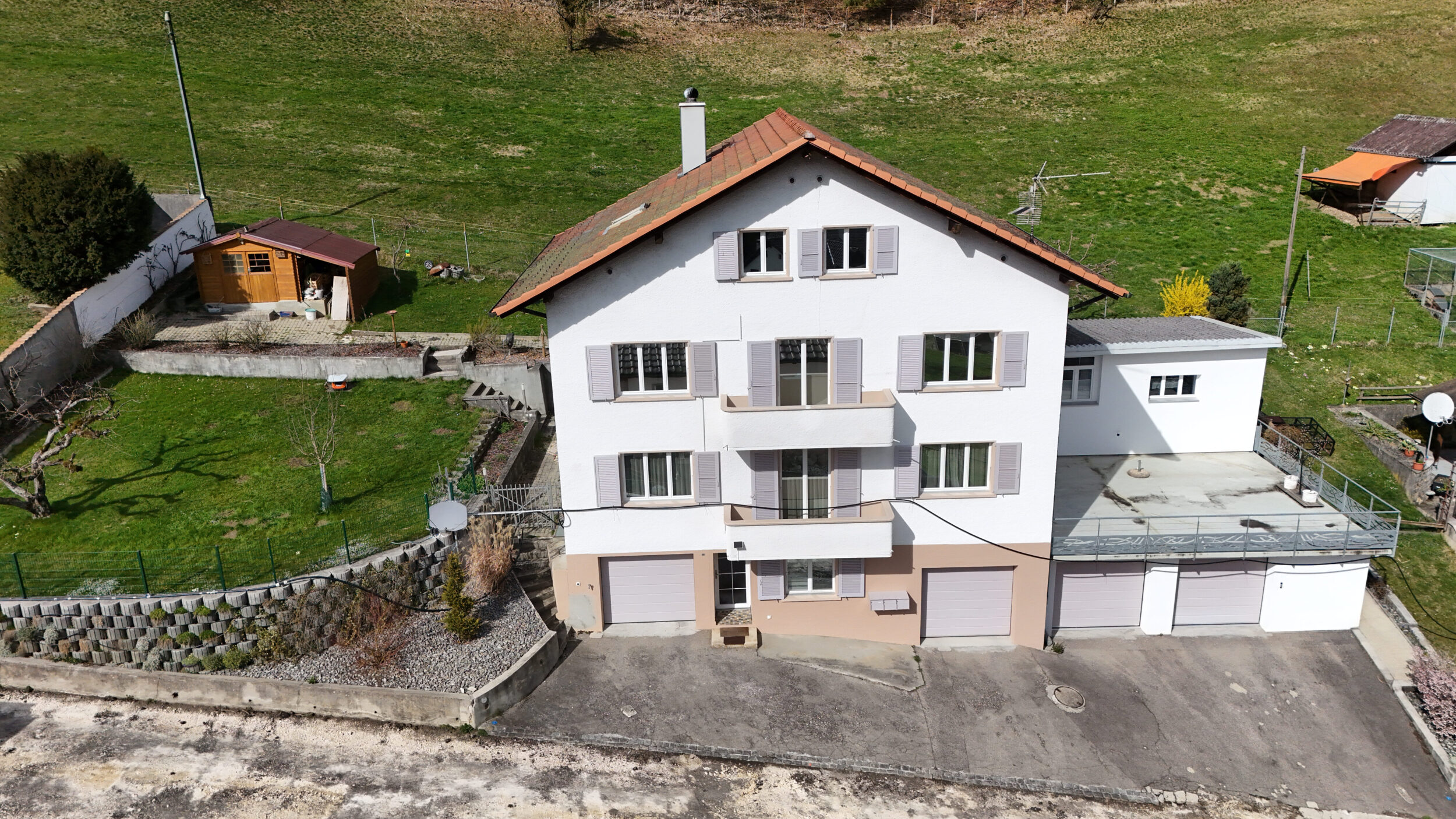 Vue façade principale