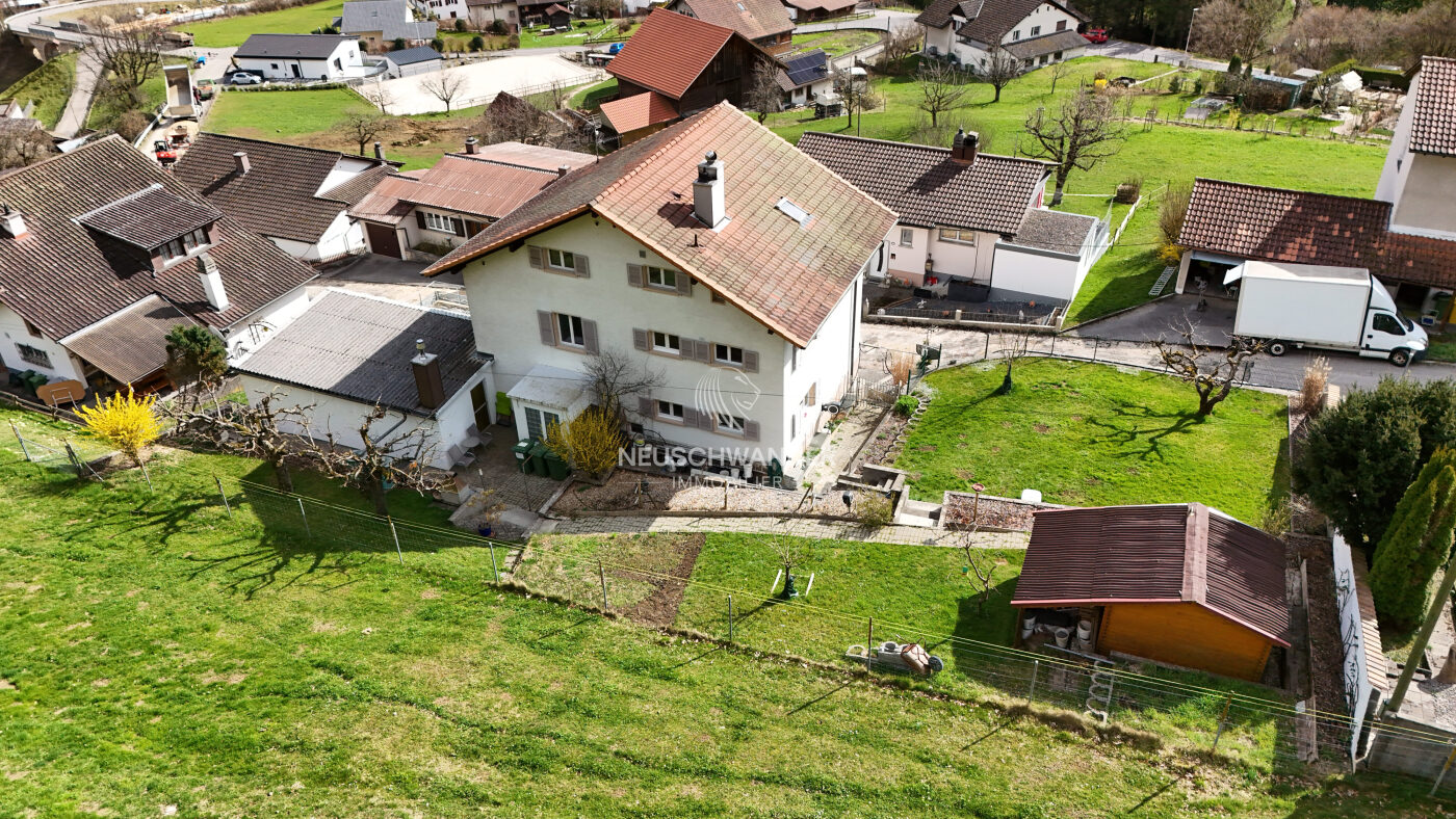 Vue extérieure - arrière de la parcelle