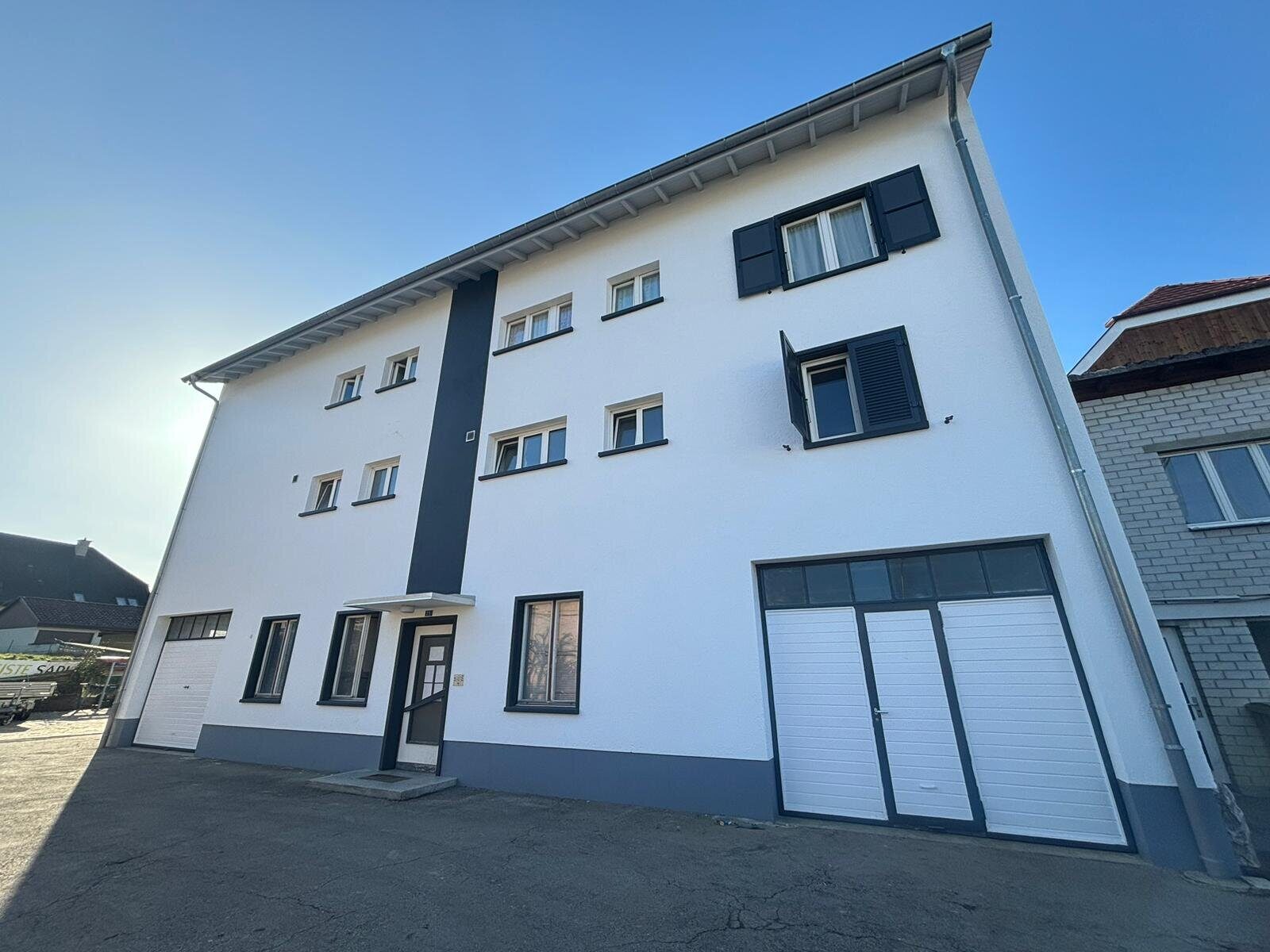 Façade de l'immeuble