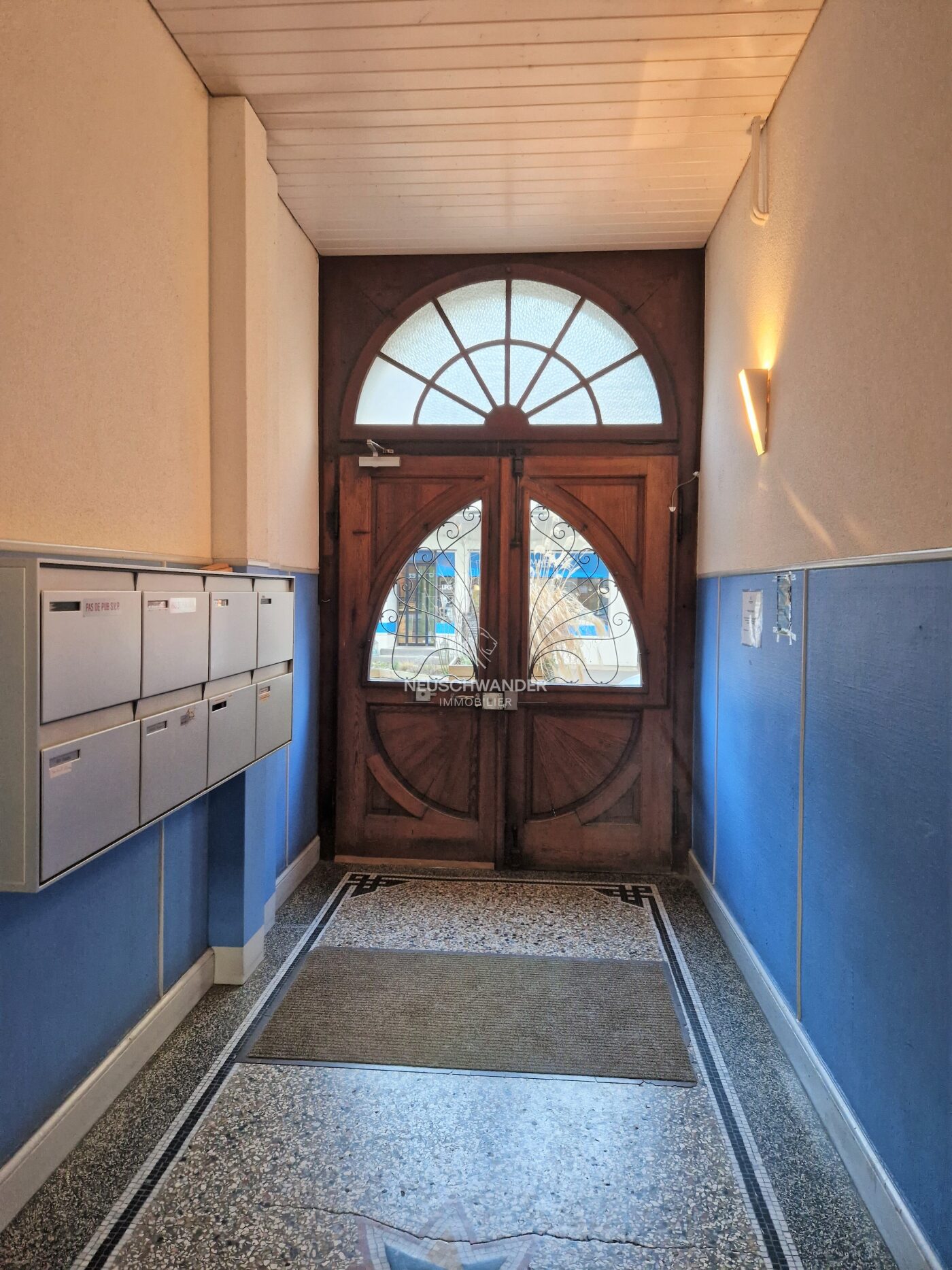 Entrée commune de l'immeuble