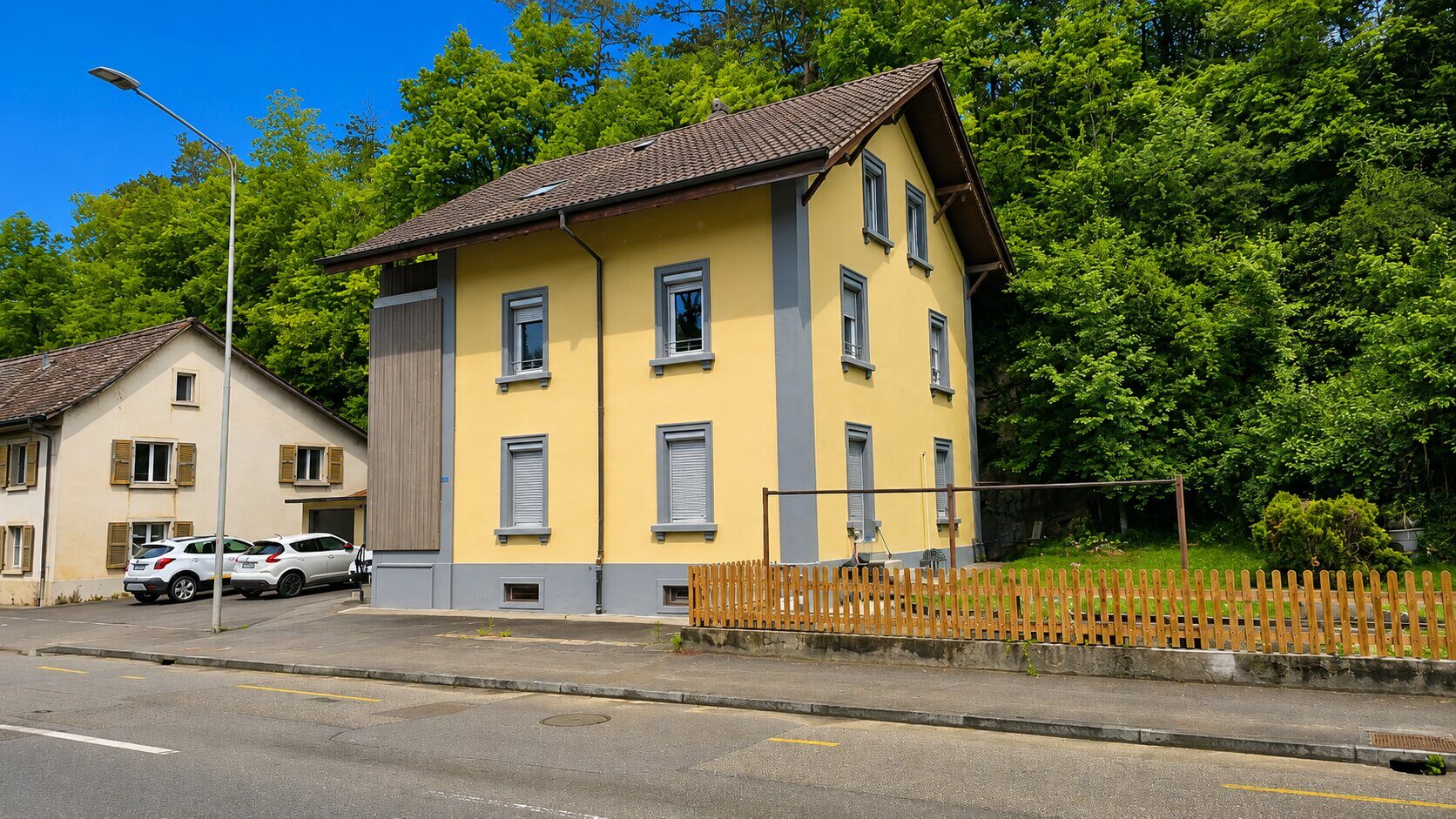 Façade de l'immeuble