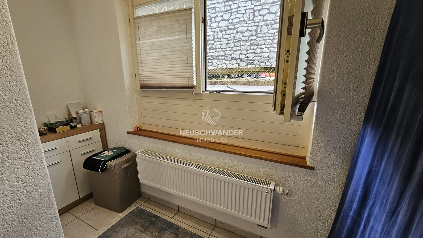 Décrochement dans la chambre 2