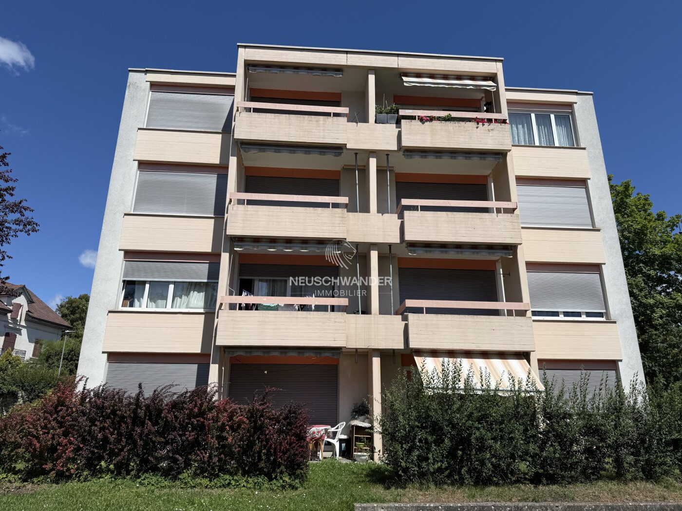 Façade de l'immeuble