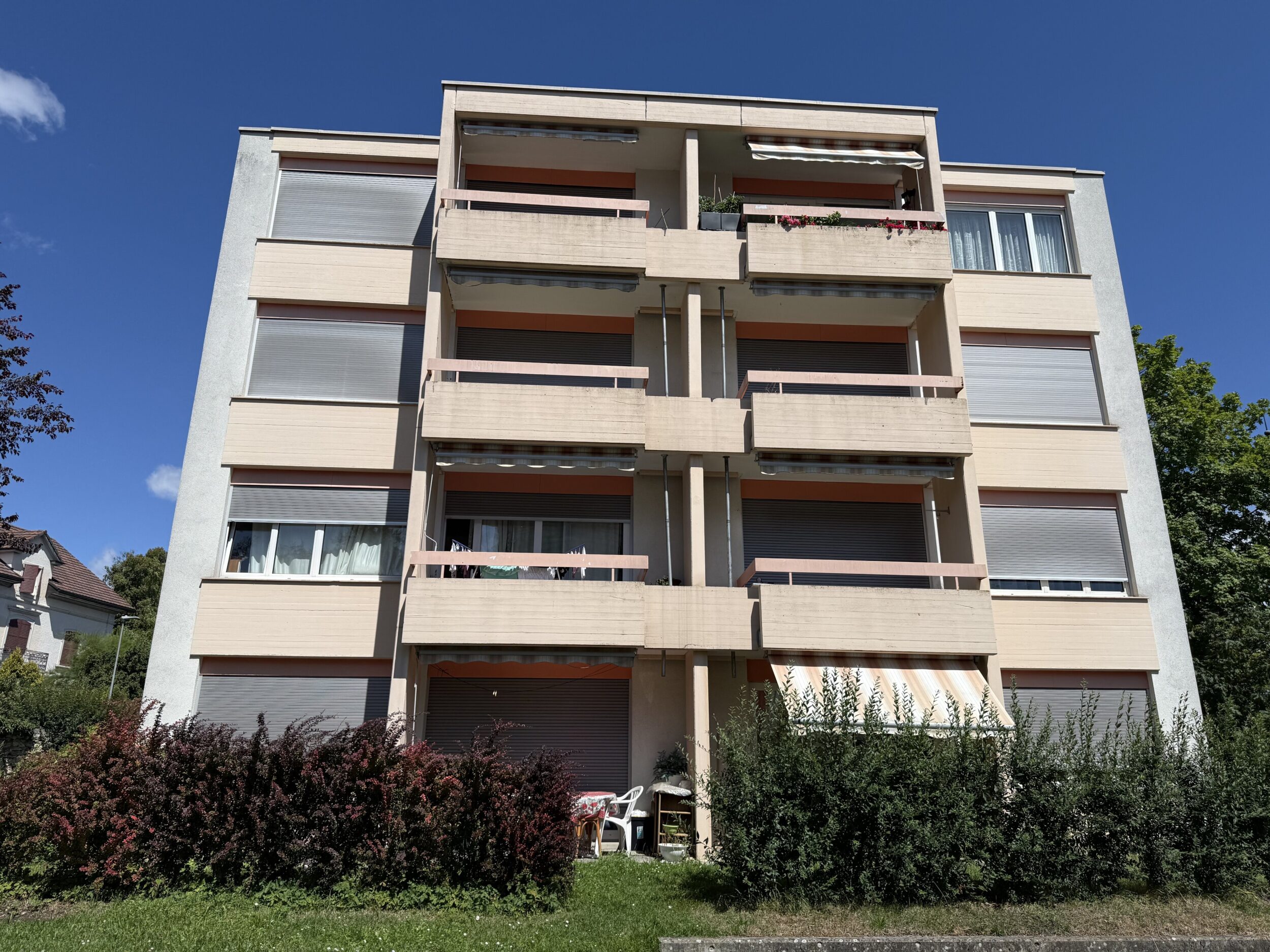 Façade de l'immeuble