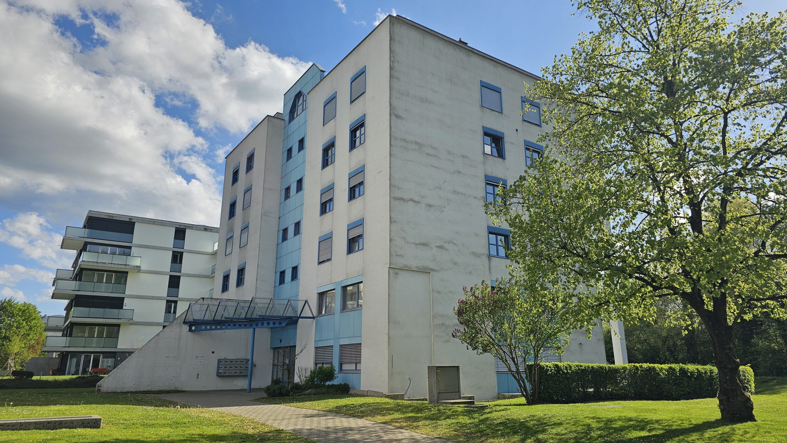 Façade de l'immeuble