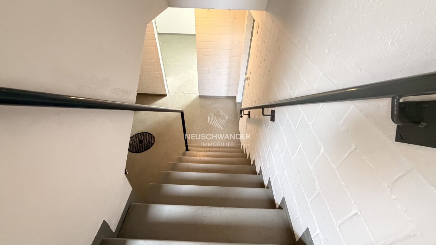 Escalier sous-sol