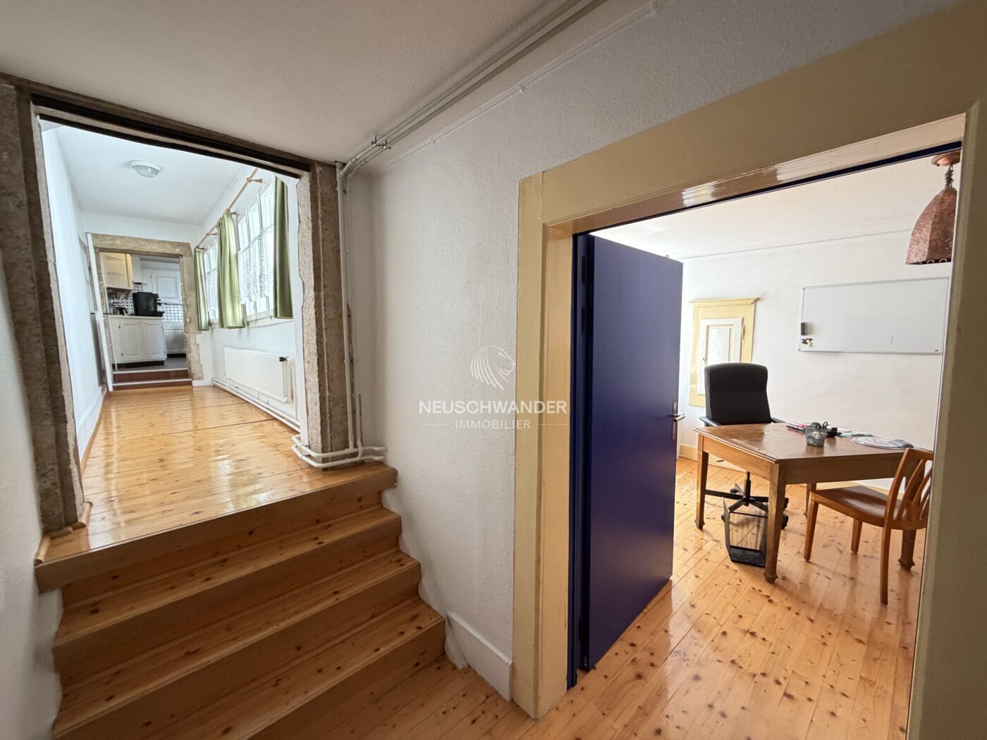 Galerie entre l'appartement et l'annexe