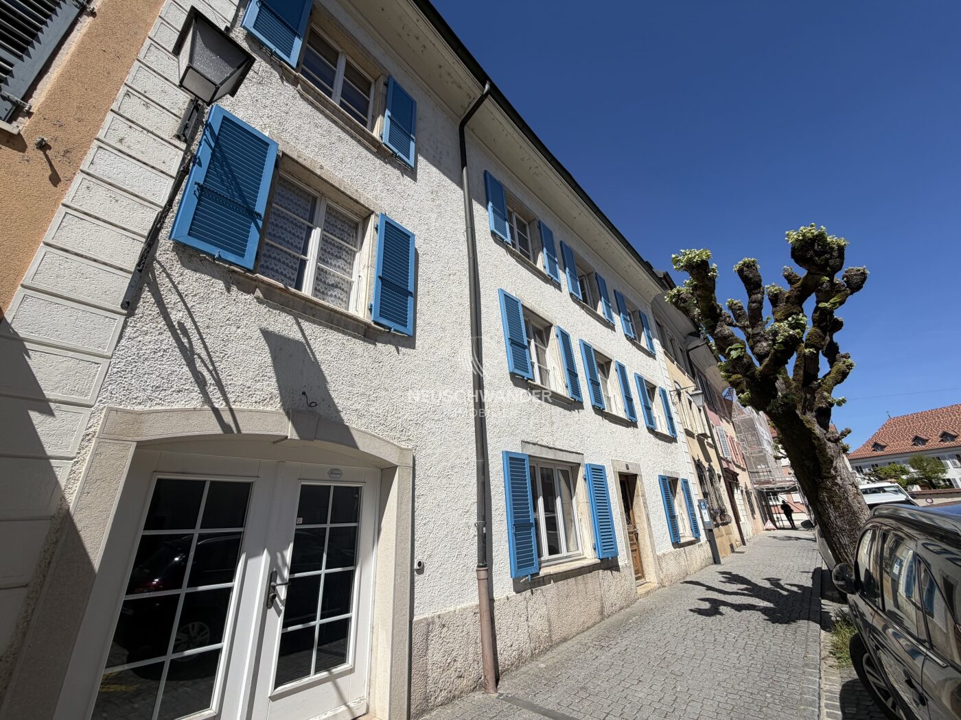 Façade du bâtiment
